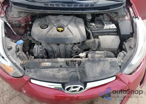 2014 Hyundai Elantra Se from USA, damaged, VIN 5NPDH4AEXEH466668